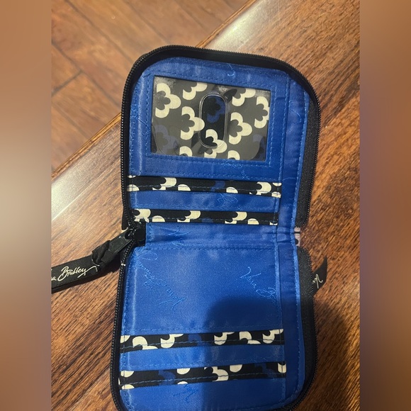 Vera Bradley Cobalt Blue Wallet - Picture 2 of 3
